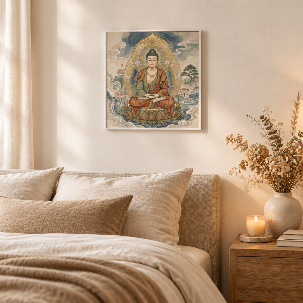Buda Thangka Clássico