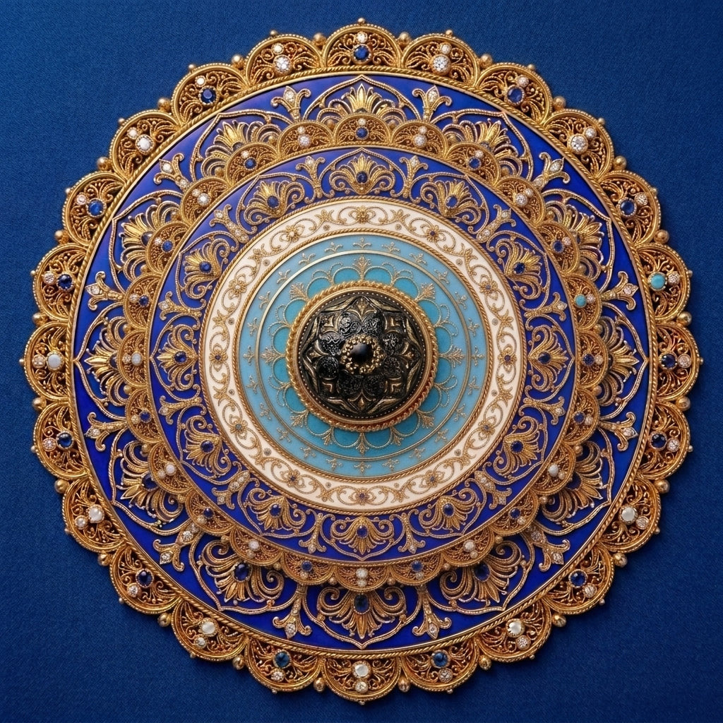 Olho Grego – Relicário Azul